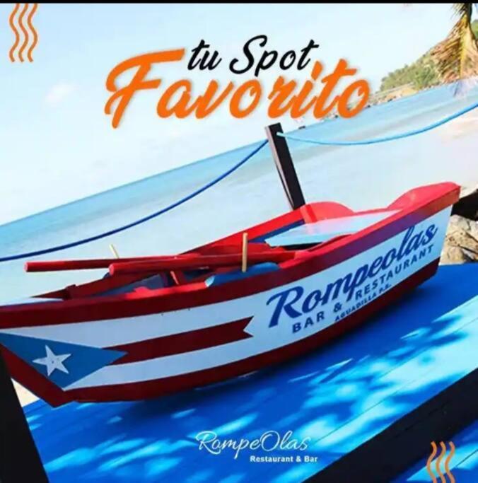 Summer All Year! Oceanfront With Pool A/C Aguadilla Exterior foto